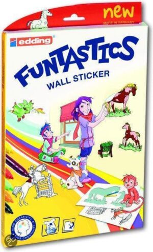 ΣΕΤ ΖΩΓΡΑΦΙΚΗΣ WALL STICKER FANTASTICS