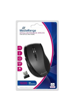 ΑΣΥΡΜΑΤΟ ΠΟΝΤΙΚΙ MEDIARANGE BLACK/GREY