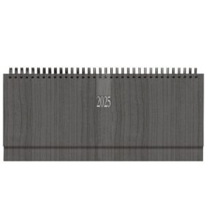 ΗΜΕΡΟΛΟΓΙΟ ΕΒΔ.. 29.8X10.5 WOODLINE PLANNING ΑΝΘΡΑΚΙ