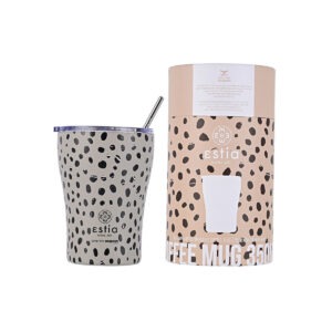 ΘΕΡΜΟΣ ΠΟΤΗΡΙ ESTIA 350ml LEOPARD TAUPE