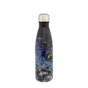 ΘΕΡΜΟΣ POLO STAINLESS STEEL 0.50L ΜΑΥΡΟ/ΜΠΛΕ